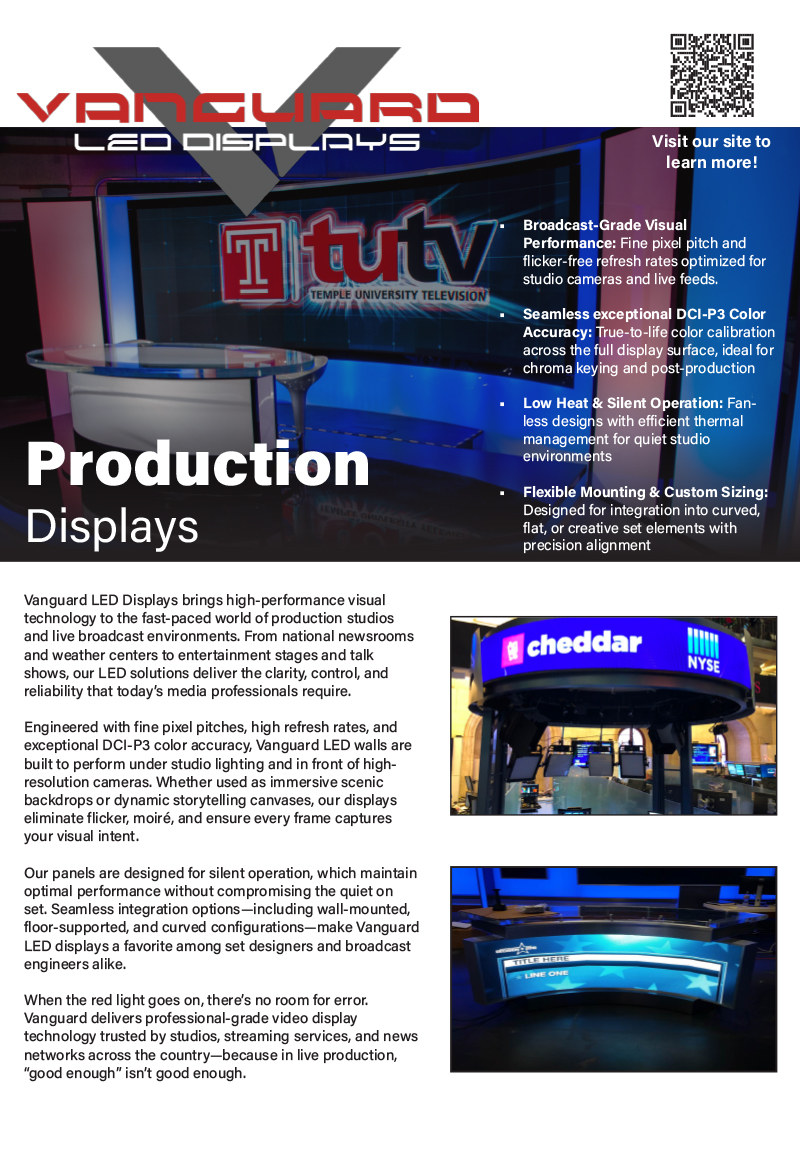 Production & News Set FLYER