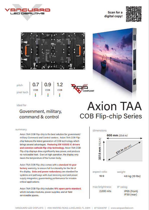 Axion TAA COB Flip-Chip