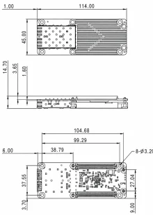 Fiber Card Dims