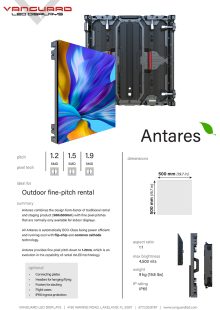 Rental - Antares CUTSHEET-1-small